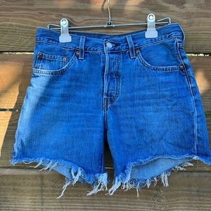 Levi’s Premium 501 denim shorts